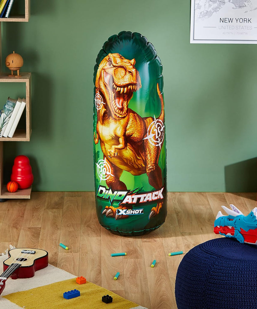 هدف قابل للنفخ من إكس شوت، بطول متر واحد/3 أقدام، مصنوع من إسفنج تي ريكس، متعدد الألوان، زورو، مناسب للأنشطة الخارجية، للتدريب على الرماية، للأطفال والمراهقين، 4862