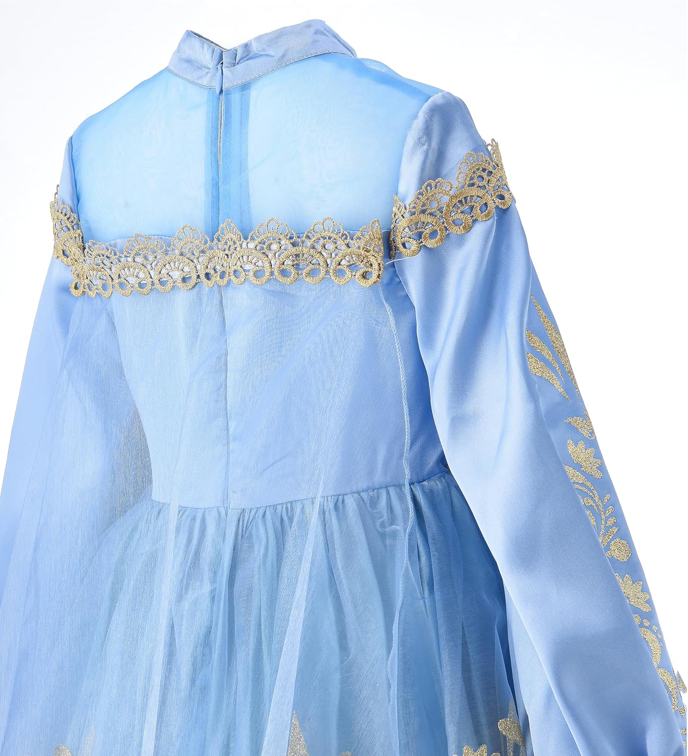 Party Centre - Disney Golden Princess Cinderella Prestige Dress Up Costume with Headpiece, Medium (7-8 Years)