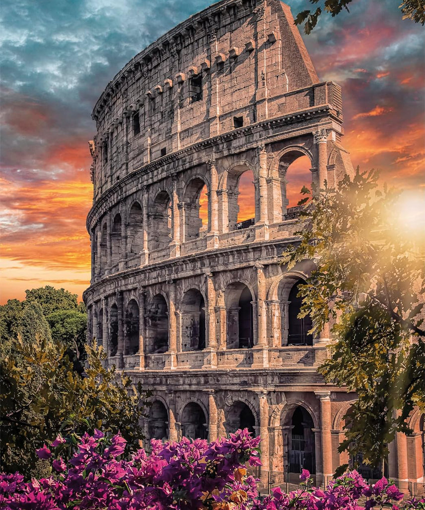 Clementoni 35145 Collection Flavian Amphitheatre 500 Pieces, Jigsaw Puzzle for Adults-Made in Italy, Multi-Coloured