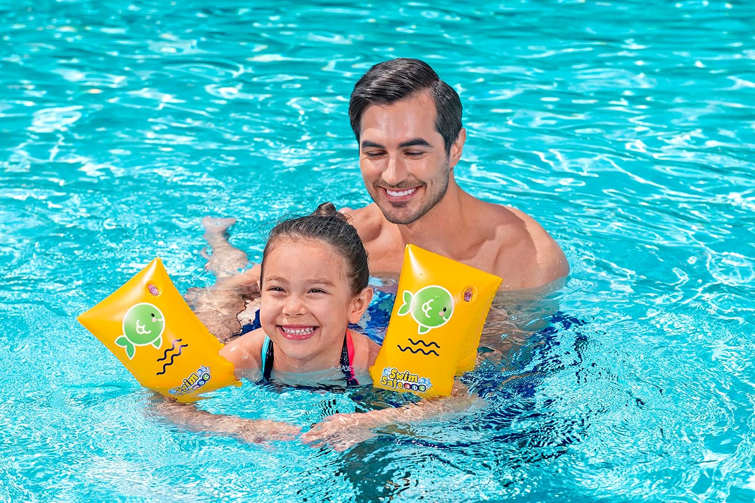 Bestway Swim Safe ABC Schwimmflügel Stufe C WonderSplash, 5-12 Jahre