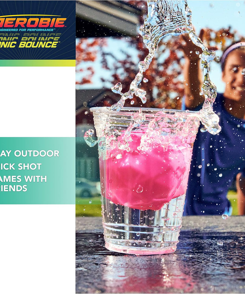 مجموعة Aerobie Sonic Bounce Pro من 3 قطع، لعبة أقراص طائرة خارجية، لعبة رياضية للأطفال والكبار، مصنوعة من البلاستيك المتين، مناسبة للأطفال من سن 8 سنوات فما فوق، مناسبة للعب النشط والمرح في الفناء الخلفي