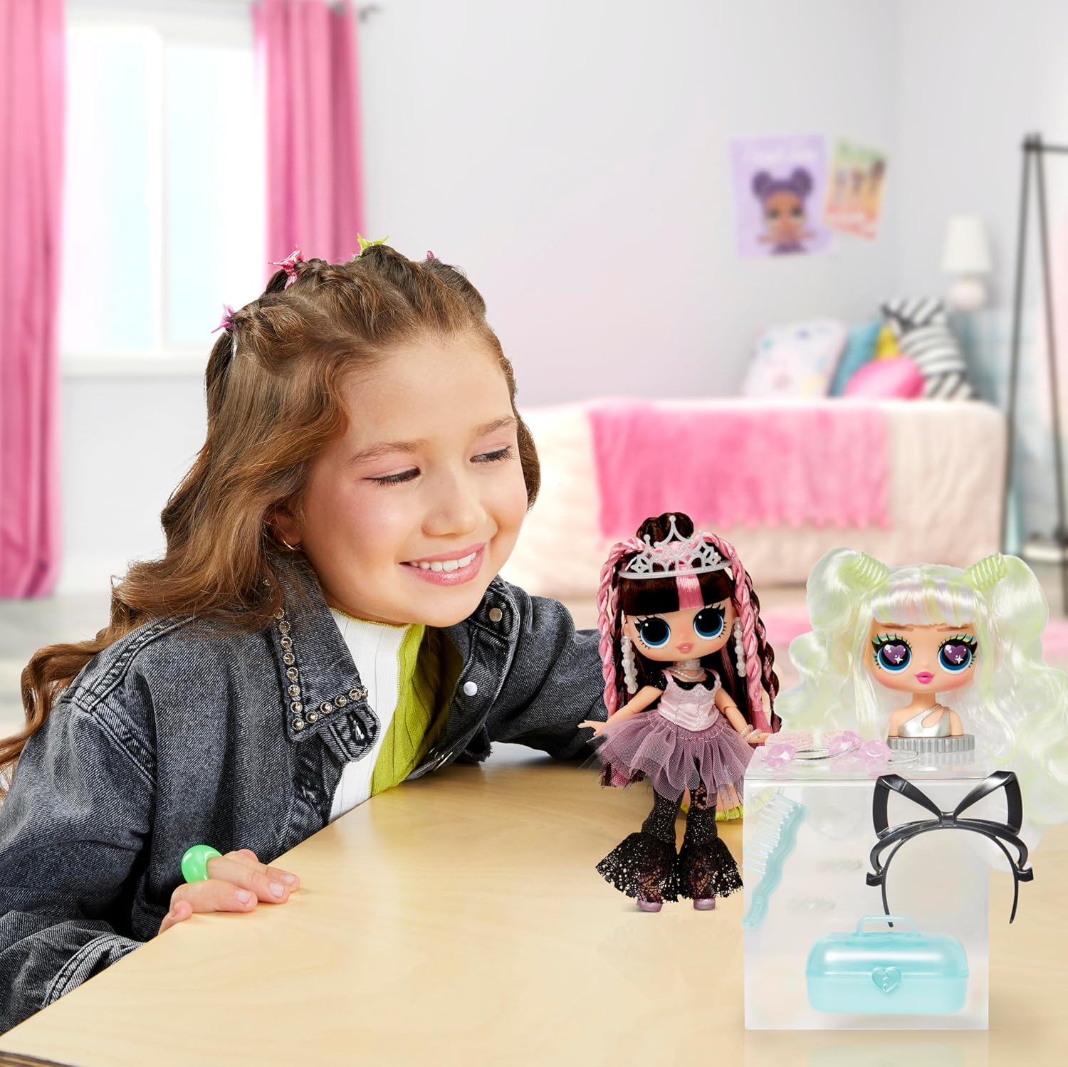 L.O.L. Surprise Tweens Surprise Swap Bronze-2-Blonde Billie Fashion Doll with 20+ Surprises, Swapping Head Feature, Styling Head, Fashions, Accessories for Kids Ages 4+