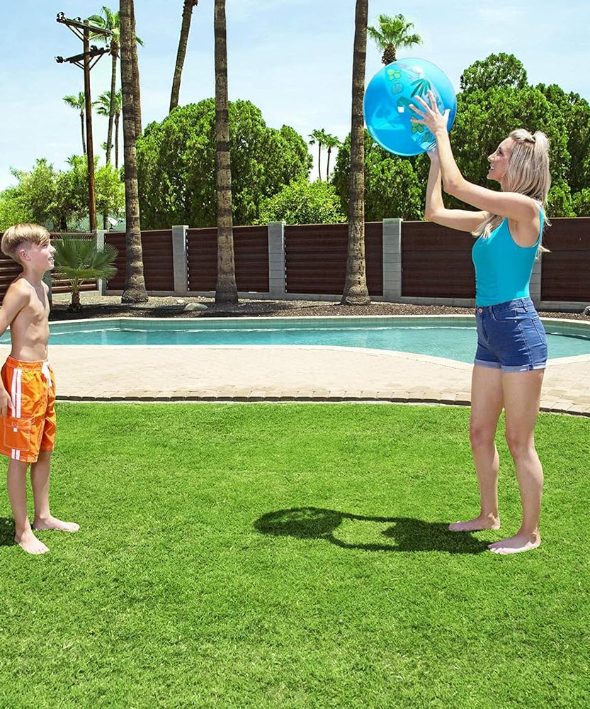 Bestway Designer Beach Ball, Assorted Color, 51 cm, 26 31036, Multi -Colour