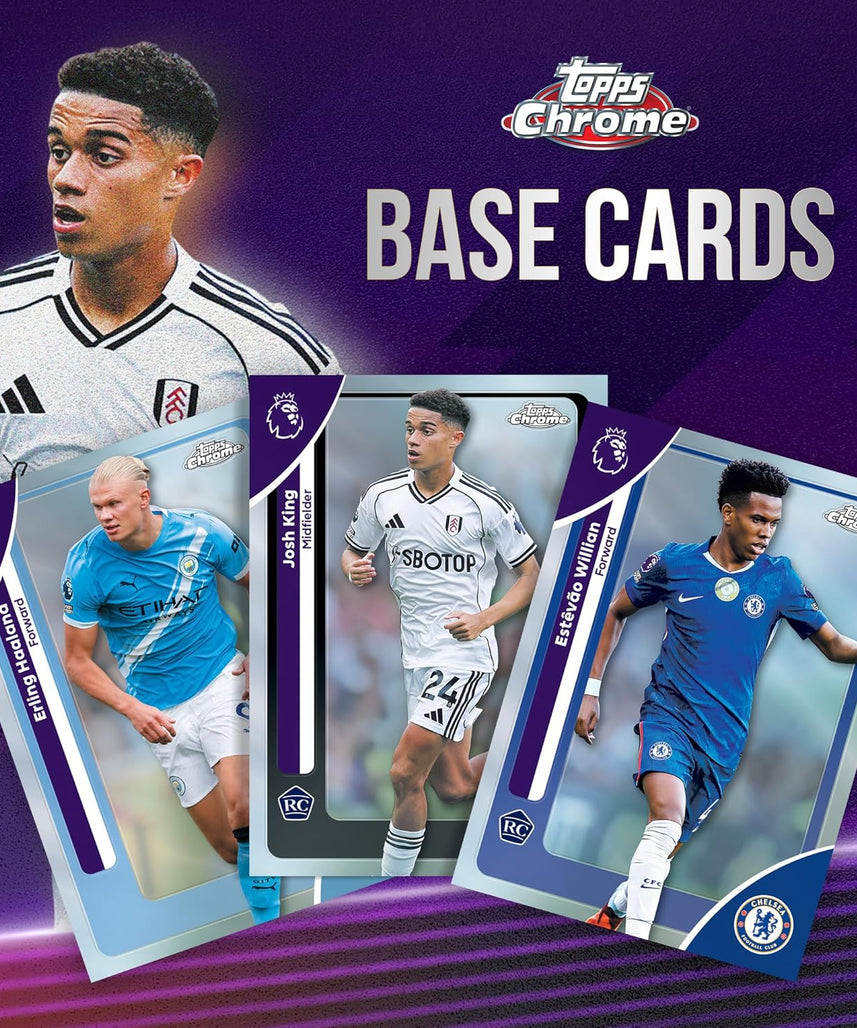 2026 Topps Chrome Premier League Soccer Value Box Factory Sealed Trading Cards