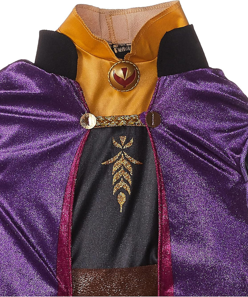 Disguise Disney Anna Frozen 2 Classic Girls' Halloween Costume Purple, 3T-4T
