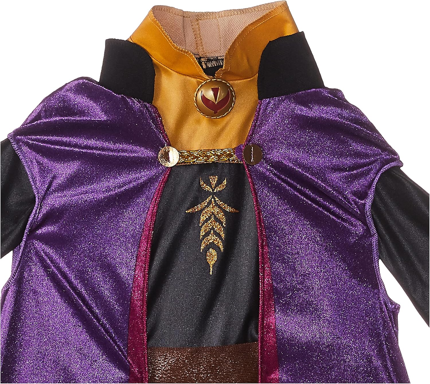 Disguise Disney Anna Frozen 2 Classic Girls' Halloween Costume Purple, 3T-4T