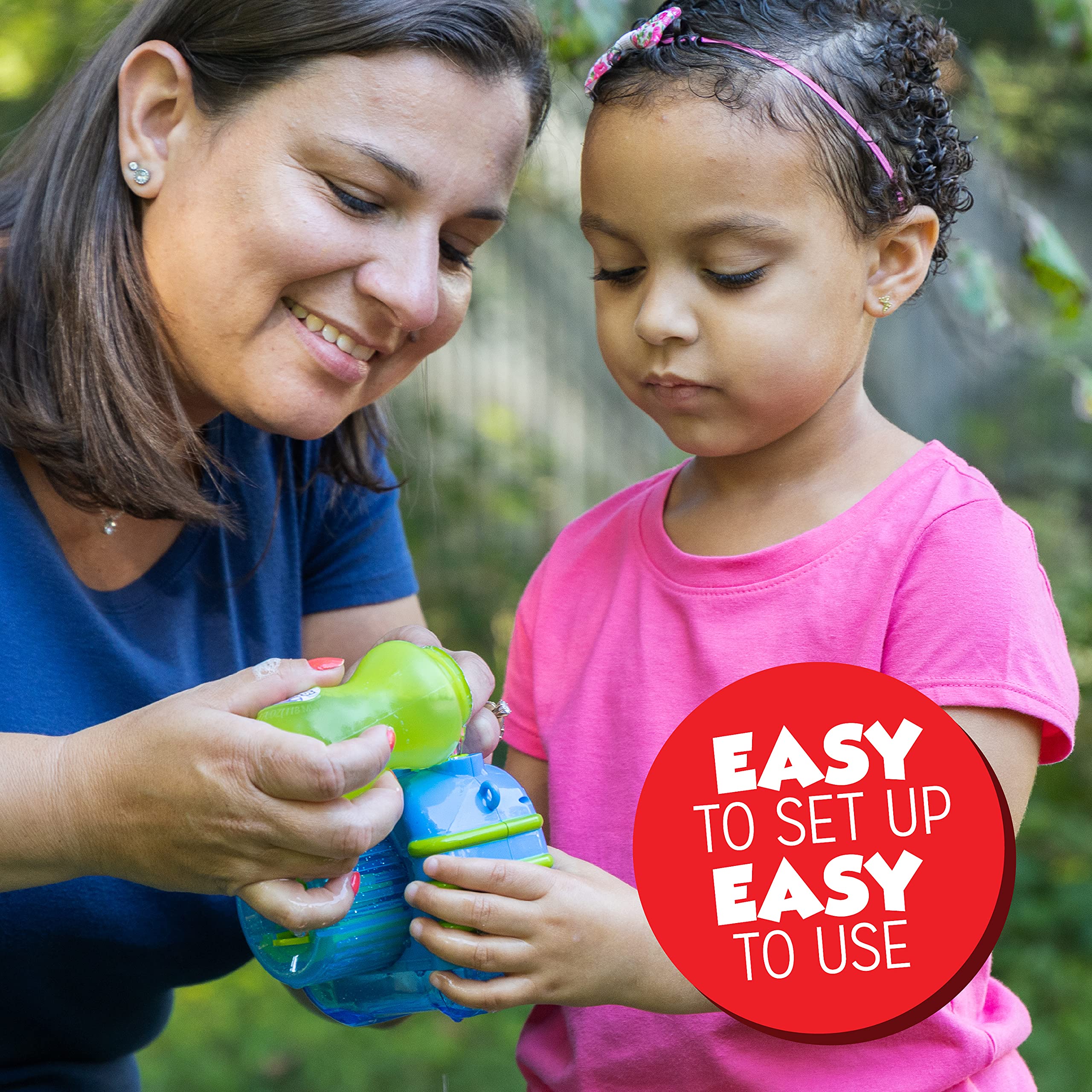 Fubbles No Spill Bubble Camera Toy, 118ml Bubble Solution Included, Automatic Bubble Camera for Kids, Non Spill Bubble Maker with Lights and Sound, Pretend Play Bubble Toy, Battery Operated, Outdoor Bubble Fun, Ages 3 Plus