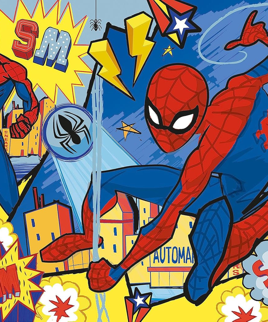 Clementoni 24216, Spider-Man Supercolor Maxi Puzzle for Children - 24 pieces, Ages 3 years Plus