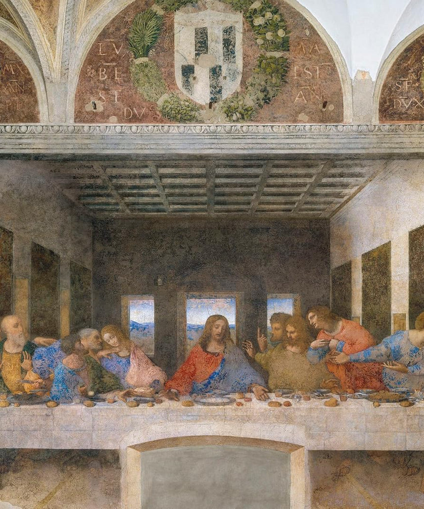 Clementoni 31447 Clementoni-31447-Museum Collection-Leonardo: The Last Supper-1000 Pieces, Multi-Colour