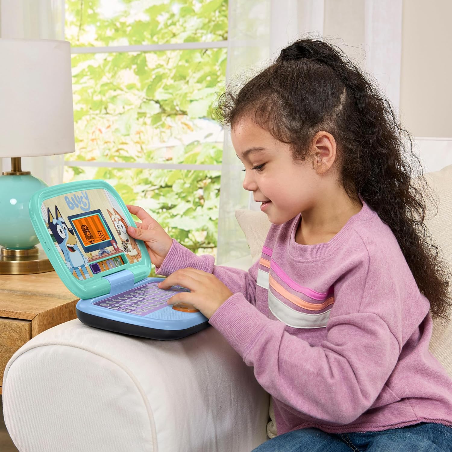 Vtech Bluey Game Time Laptop - 3+ Blue - Ideal Gift for Children 3+ up Years,
