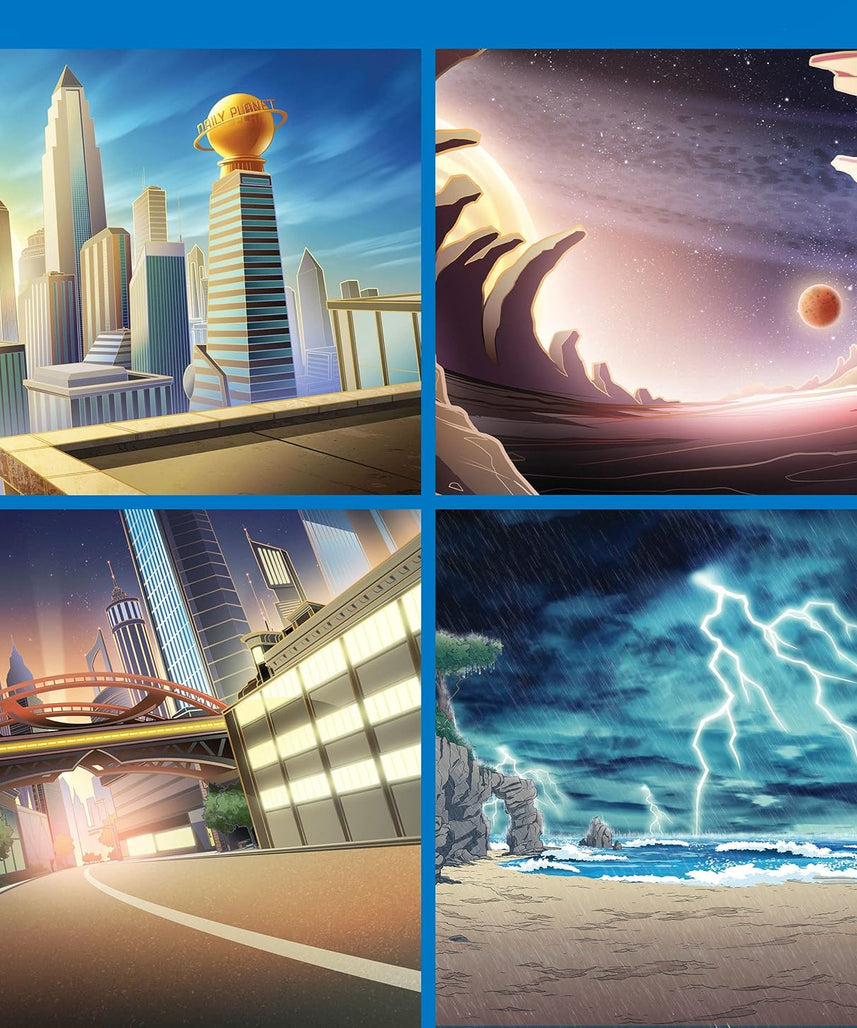 DC Comics 10-cm Action Figure with 3 Mystery Accessories, Collectible Superhero Toy for Kids Aged 3+, Adventure 4