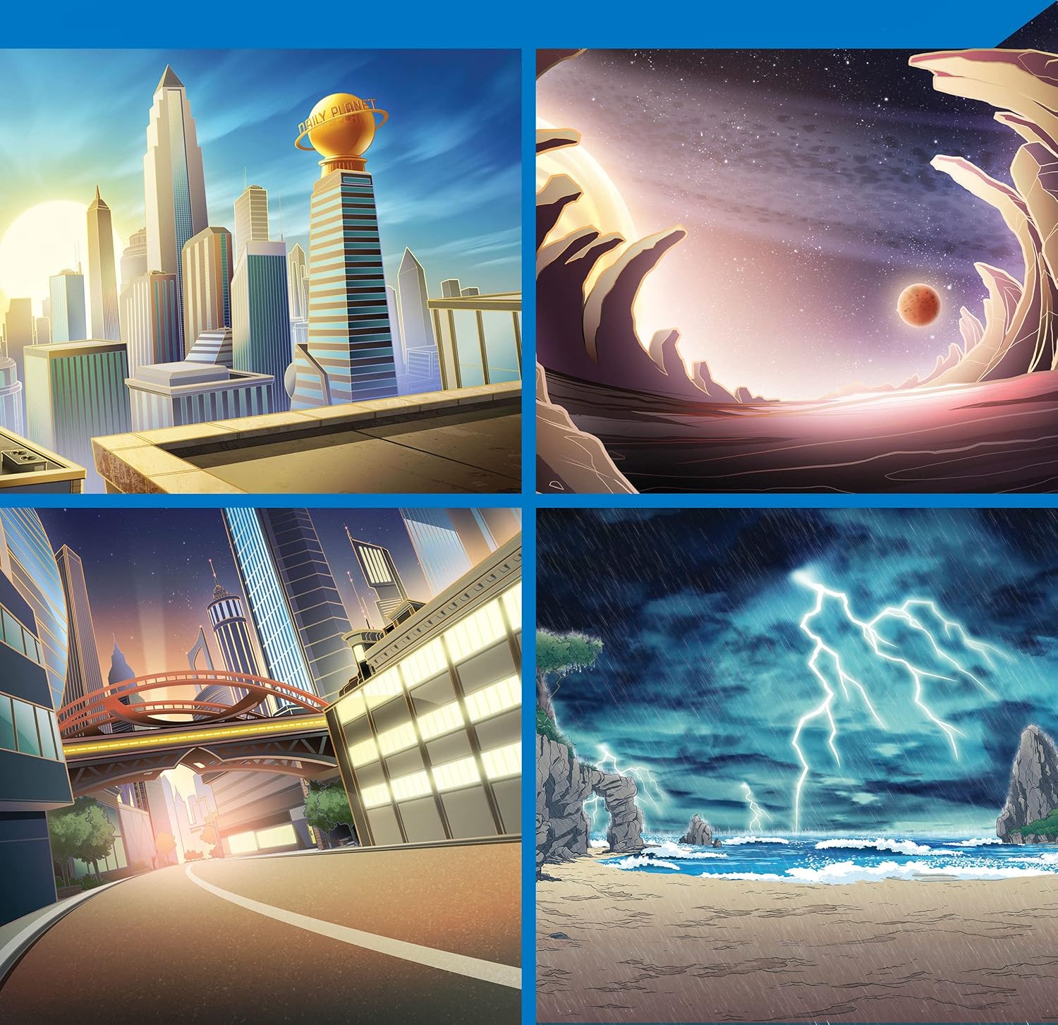 DC Comics 10-cm Action Figure with 3 Mystery Accessories, Collectible Superhero Toy for Kids Aged 3+, Adventure 4