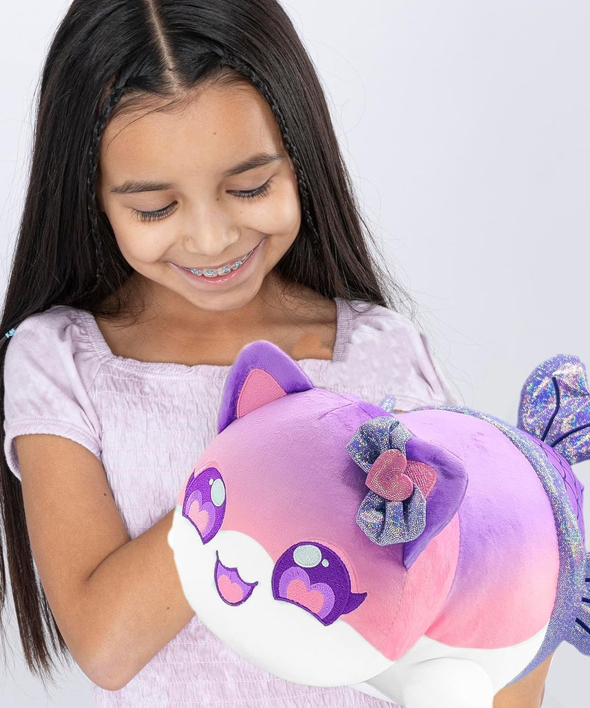 Aphmau MeeMeows 11 Inch Classic Mystery Plush Series 2 Friends, YouTube Gaming Channel Blind Box, Soft Collectible Cat Plush Toy, Official Merch for Kids 3+
