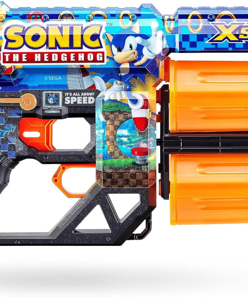 XShot Skins Dread Sonic Bulk Mega Sonic, Easy Reload, Air Pocket Dart Technology, Toy Foam Dart Blaster for Kids, Teens, Adults,Boys & Girls, Outdoor Action Gun Games,Gift for Kids Ages 8+