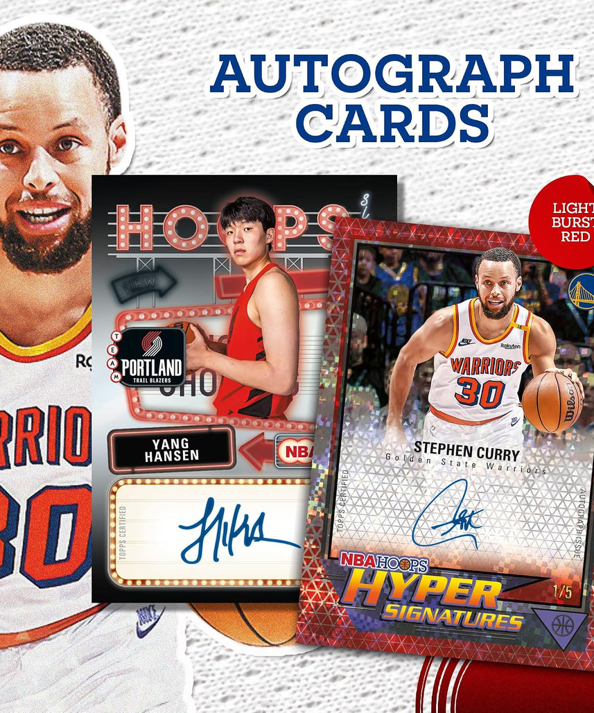 Topps Hoops Basketball 2025–26 Factory Sealed Value Box Trading Cards, NBA Collectible Card Set with Exclusive Green Parallels, Ages 6+