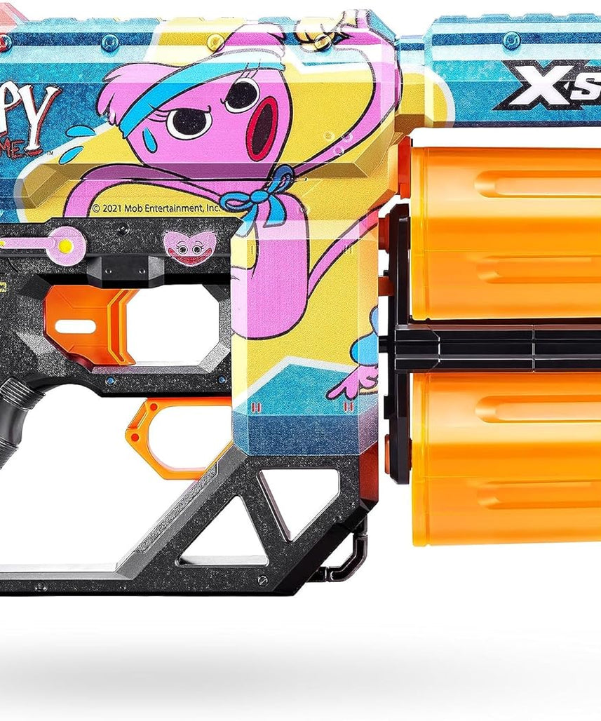 XShot Skins Dread Poppy Playtime S1 Kissy, Air Pocket Dart Technology, Toy Foam Dart Blaster for Kids, Teens, Adults,Boys & Girls, Outdoor Action Gun Games,Gift for Kids Ages 8+
