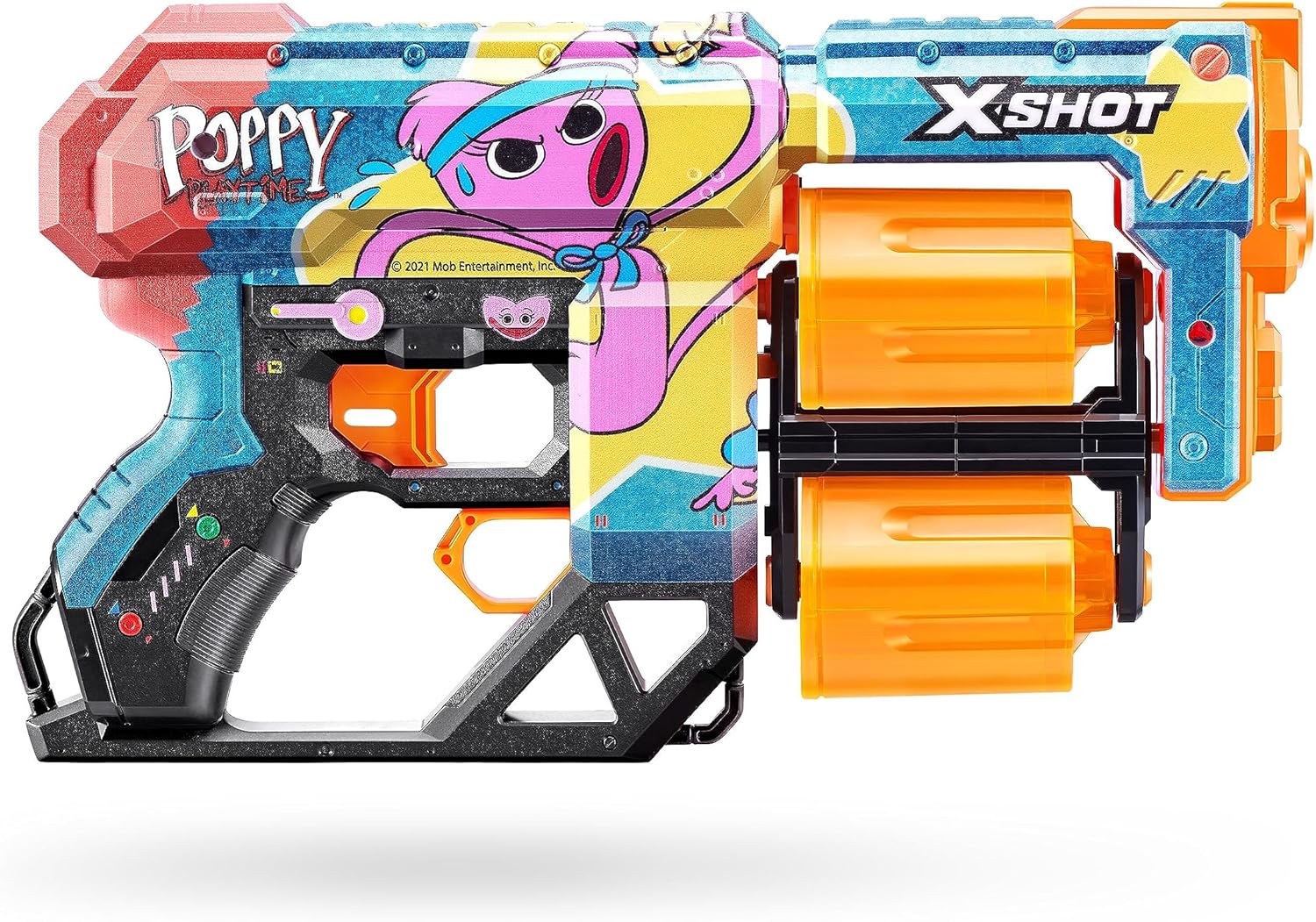 XShot Skins Dread Poppy Playtime S1 Kissy, Air Pocket Dart Technology, Toy Foam Dart Blaster for Kids, Teens, Adults,Boys & Girls, Outdoor Action Gun Games,Gift for Kids Ages 8+