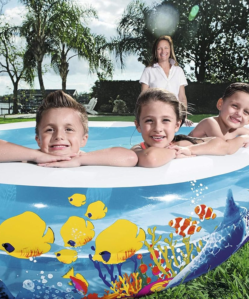 Bestway 8'7" x 62" x 18"/2.62m x 1.57m x 46cm Play Pool