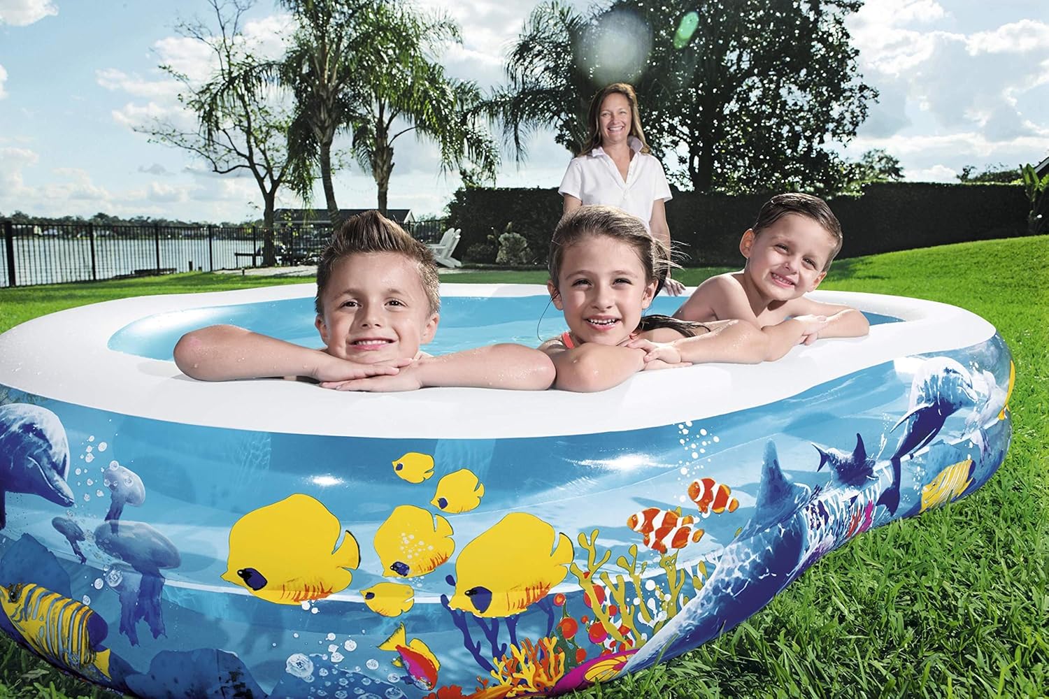 Bestway 8'7" x 62" x 18"/2.62m x 1.57m x 46cm Play Pool