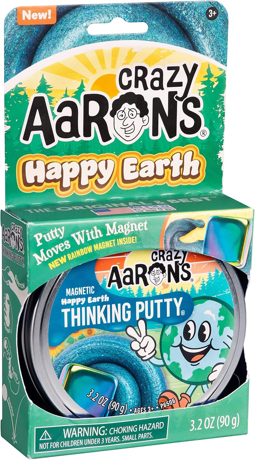 Crazy Aaron’s Magnetic Storms® Happy Earth Thinking Putty®