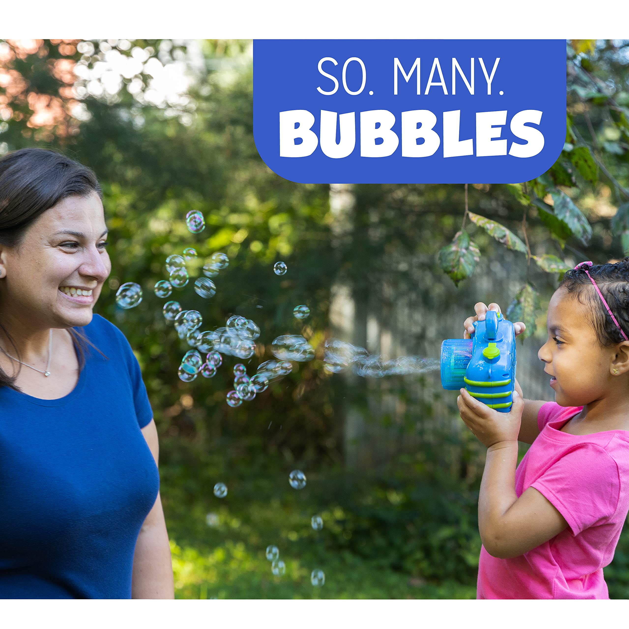 Fubbles No Spill Bubble Camera Toy, 118ml Bubble Solution Included, Automatic Bubble Camera for Kids, Non Spill Bubble Maker with Lights and Sound, Pretend Play Bubble Toy, Battery Operated, Outdoor Bubble Fun, Ages 3 Plus