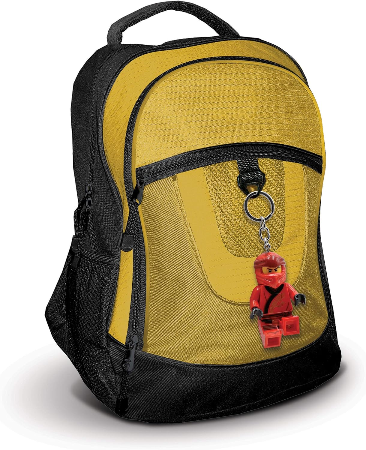 Lego IQ Ninjago Light Legacy Kai Keychain, 7.6 cm Tall