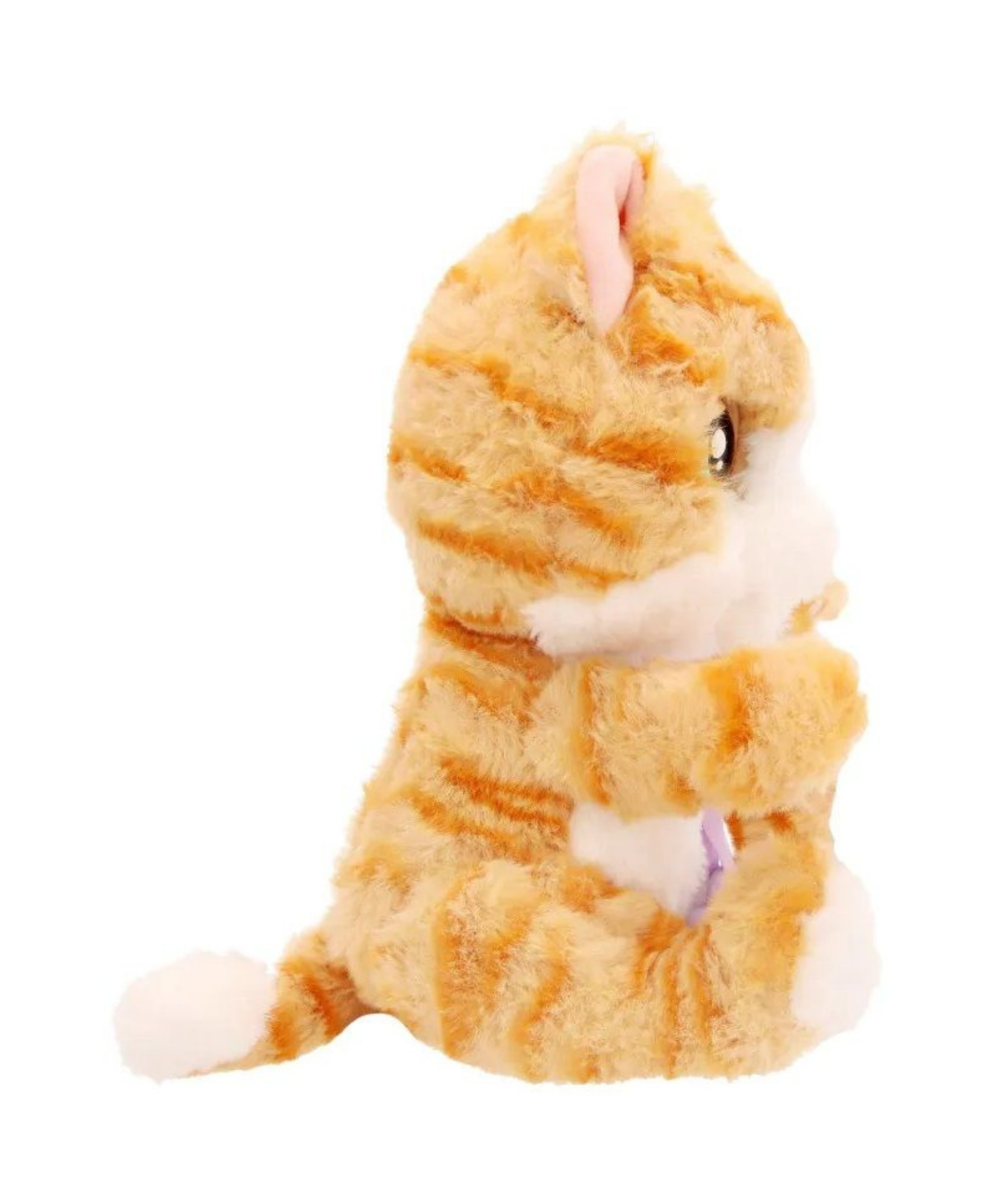 قطط نائمة من بيبي باوز، قطة، لعبة قطة تفاعلية من القطيفة مقاس 8.5 بوصة مع حقيبة حمل، لعبة تظاهر للأطفال مع مؤثرات صوتية، مناسبة للأولاد والبنات من سن 3 سنوات فما فوق