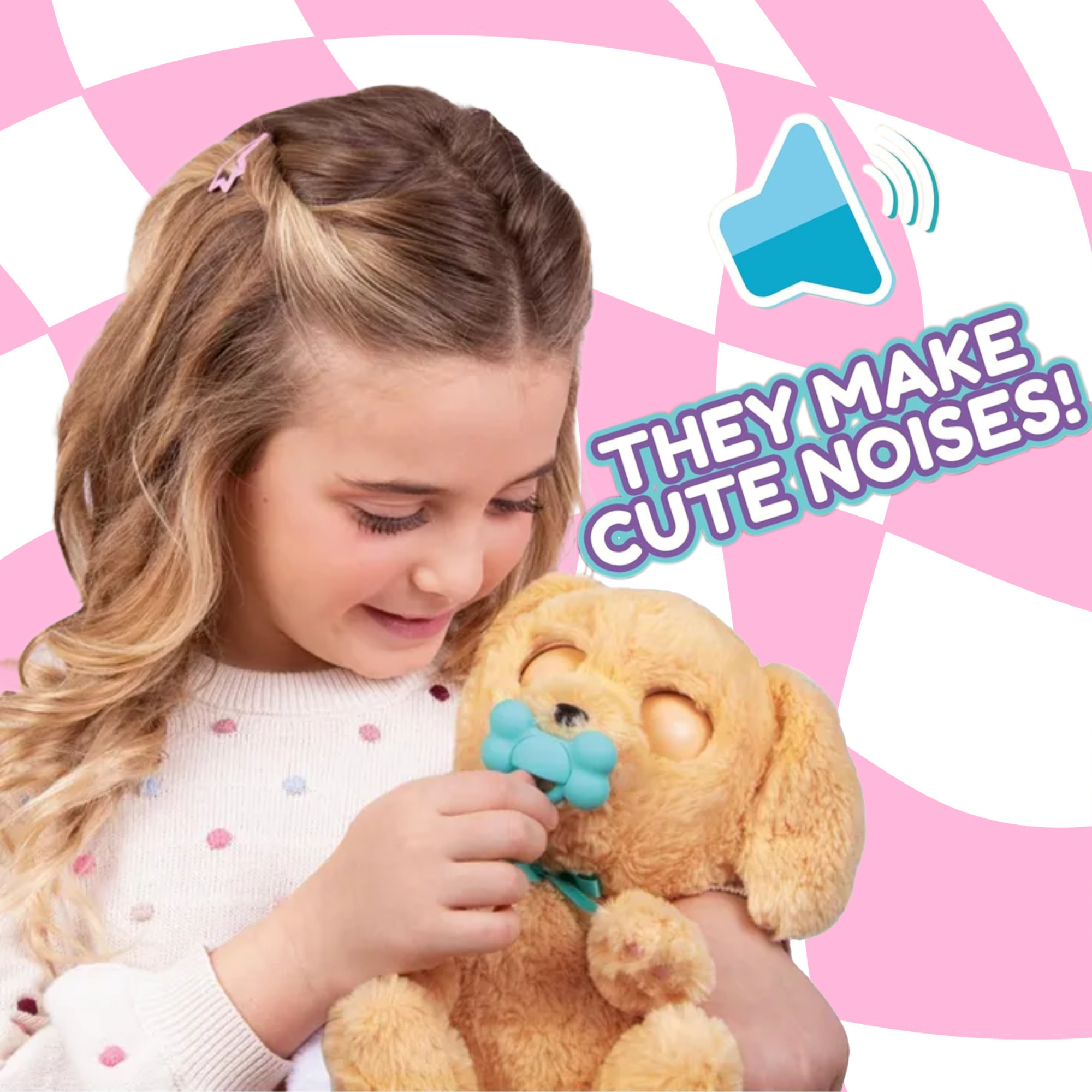 جراء النوم من بيبي باوز، لابرادور، لعبة جرو تفاعلية من القطيفة مقاس 9.5 بوصة مع حقيبة حمل، لعبة تظاهر للأطفال مع مؤثرات صوتية، مناسبة للأولاد والبنات من سن 3 سنوات فما فوق