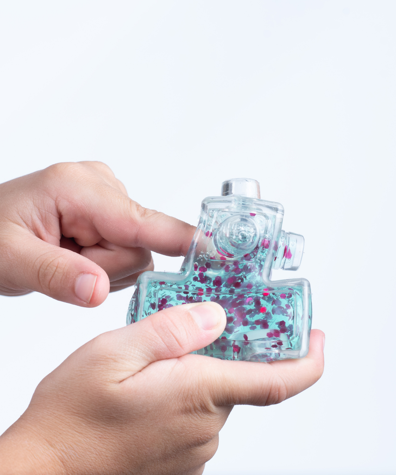 لعبة فيدجيت بلوكس من جالوت، لعبة فيدجيت حسية مركزة على اللمس، لعبة مكتبية لتخفيف التوتر والقلق، لعبة علاجية مهدئة للبالغين والأطفال، باللونين الأخضر والوردي