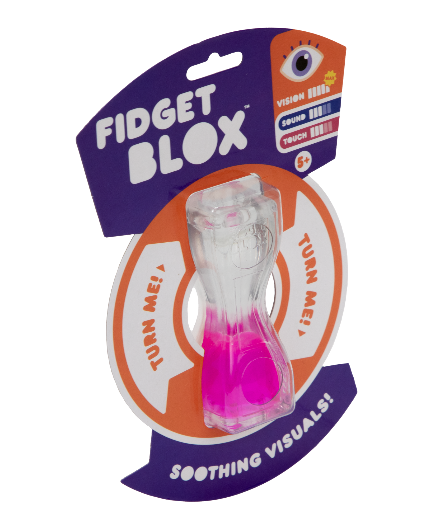 لعبة فيدجيت بلوكس من جالوت، لعبة فيدجيت حسية مركزة على الرؤية، مصنوعة من سائل وملون، لتخفيف القلق والتوتر، لعبة مكتبية مهدئة للبالغين والأطفال، لون وردي