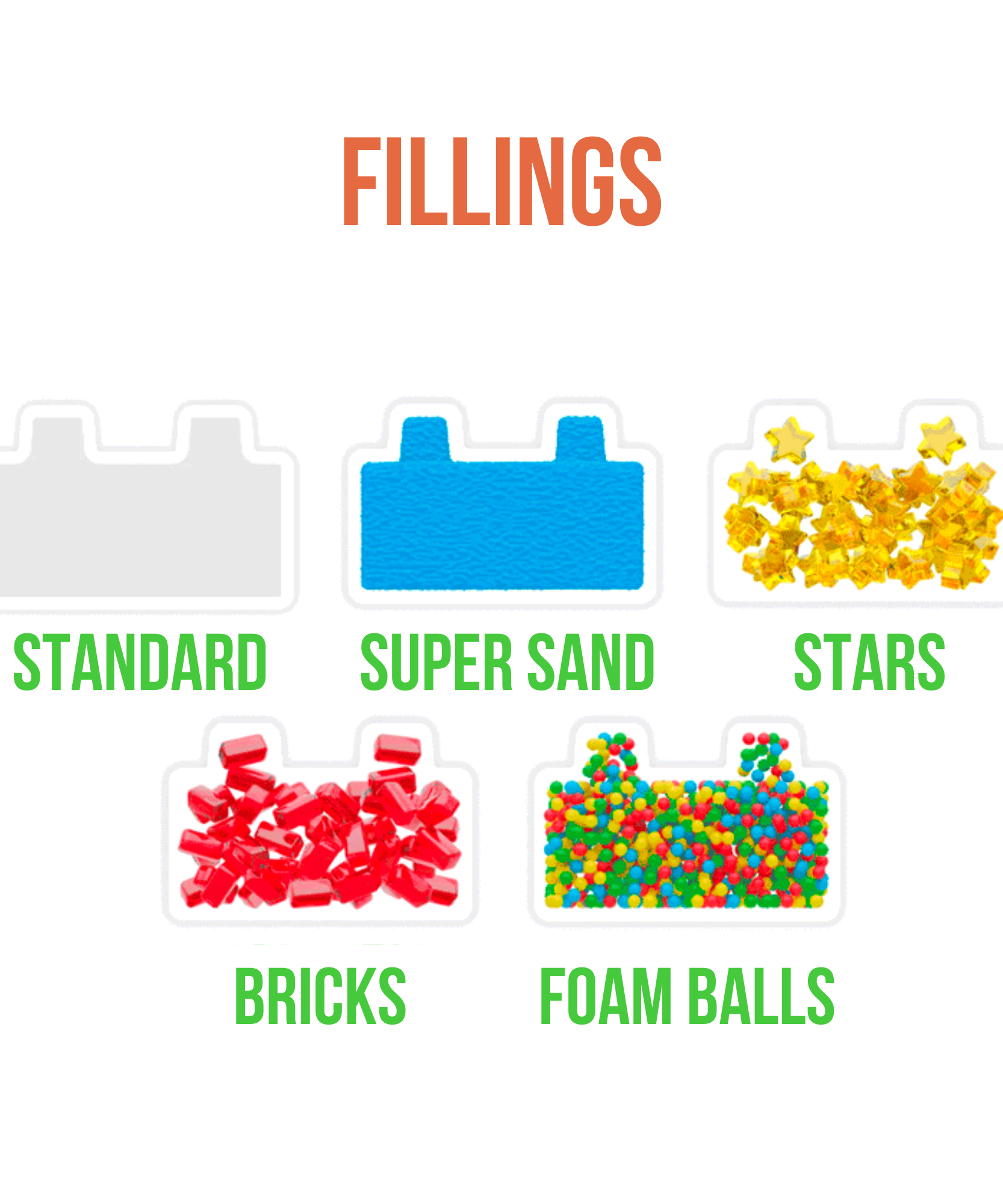 مجموعة Goliath Jelly Blox الإبداعية، تتضمن 20 مكعبًا، مكعبات بناء للأطفال الصغار ومرحلة ما قبل المدرسة يمكن للأطفال الضغط عليها وتمديدها وسحقها، تم اختبارها بأمان وخالية من الحكة، لعبة حسية لمسية للأعمار من سنتين فما فوق