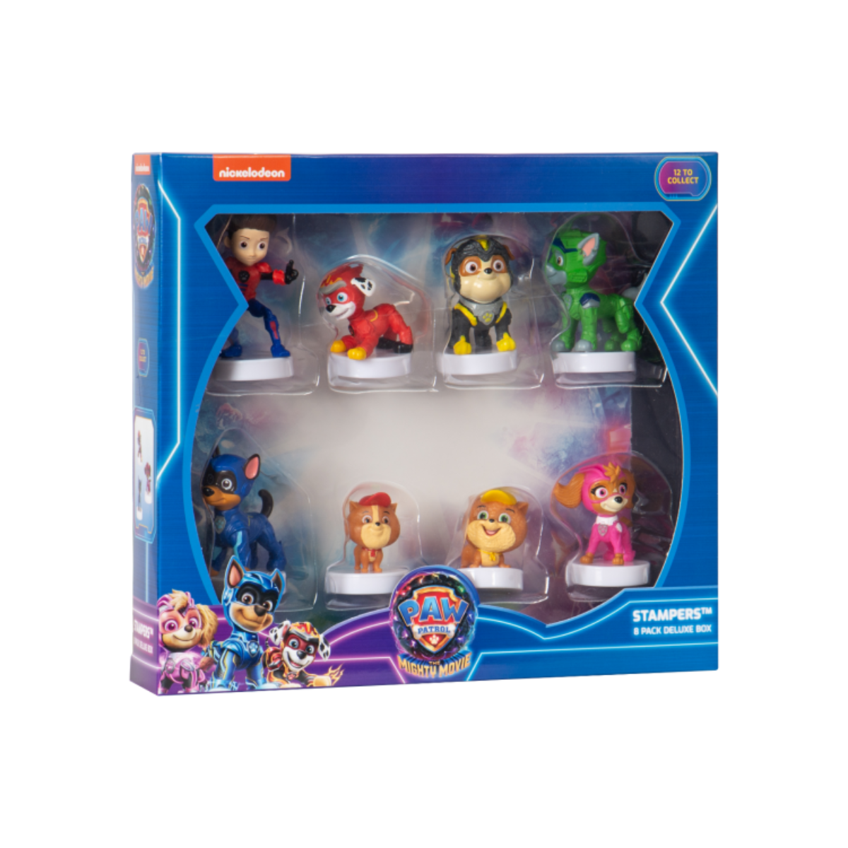 Paw Patrol The Mighty Movie Stampers, Kids Craft Stamp Set, Collectible Character Stampers, 1pk / 3pk / 5pk / 8pk, Series 2, Non-Toxic, Arts & Crafts, School Activities