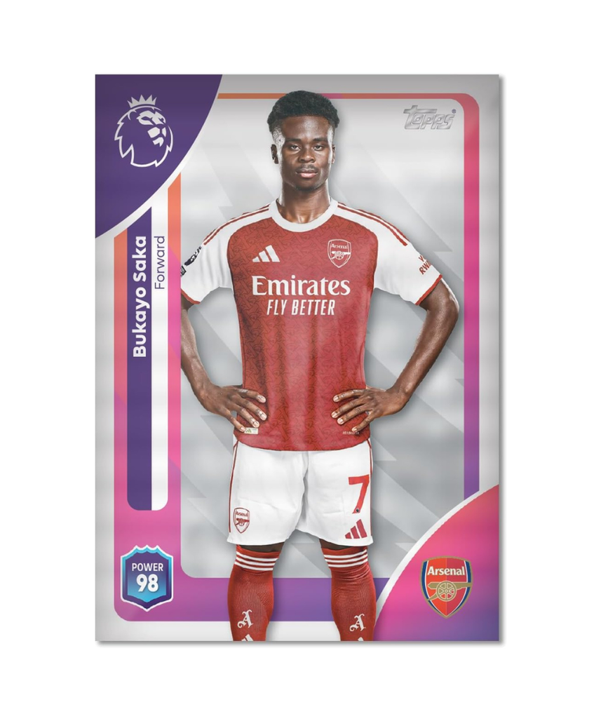 Topps Premier League 2025 2026 Football Trading Cards Mega Multipack, 40 Card Pack with Guaranteed Special Inserts and 3 Classic Limited Edition Cards, Official Premier League Collectible for Kids and Adult Fans