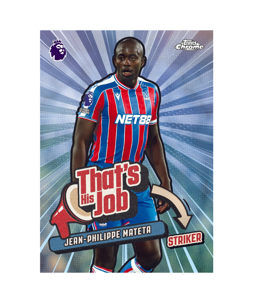 2026 Topps Chrome Premier League Hobby Box Football Trading Cards, 20 Packs, 4 Cards Each, 1 Guaranteed Autograph + Exclusive Prism Parallels, Official EPL Collectible