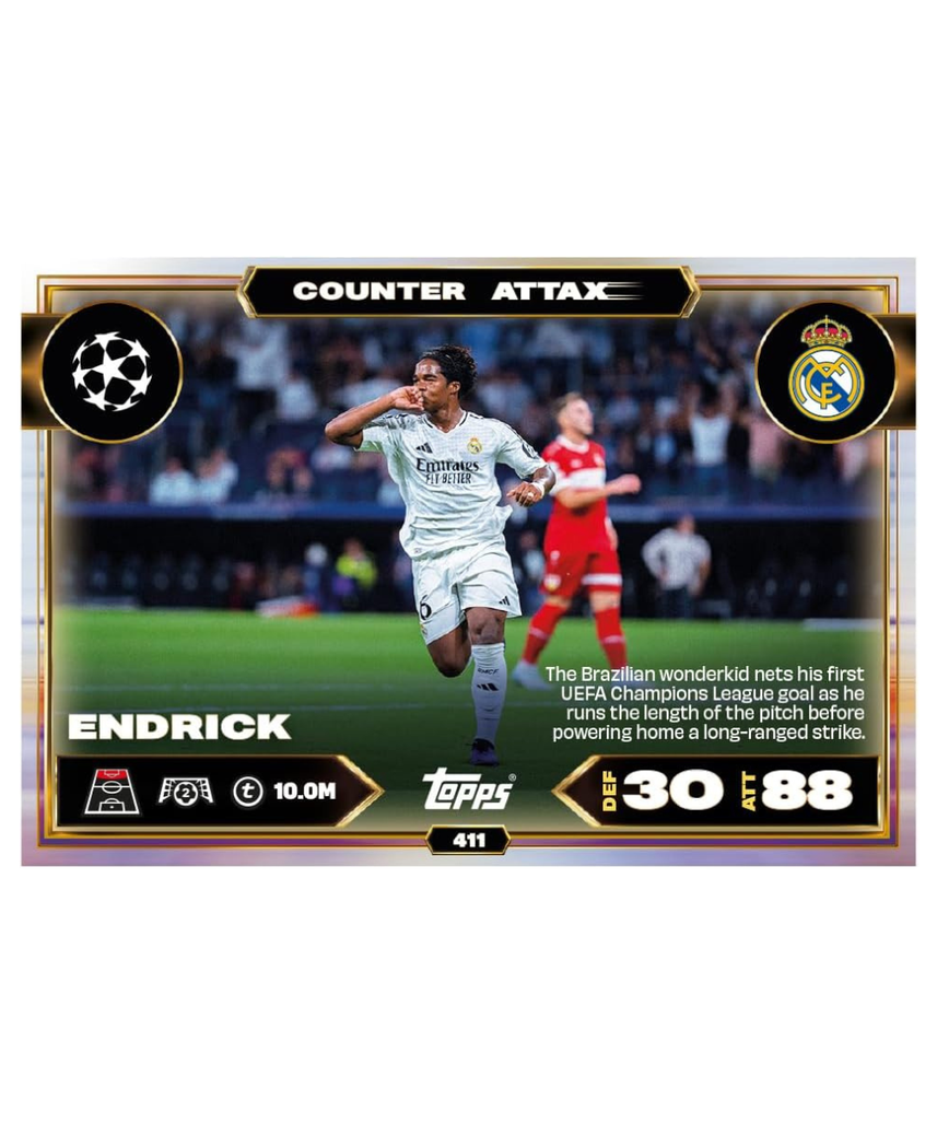 Topps Match Attax UCC 2025, 2026 Collectible Football Trading Cards Multipack with 48 Cards, Exclusive Star Boy and Limited Edition Cards, Official UEFA Licensed