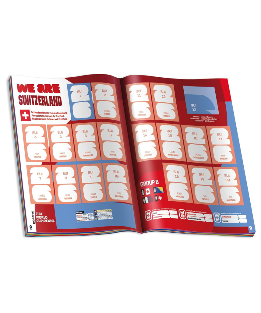 Panini FIFA World Cup 2026 Official Sticker Album, Football Collectible Album for World Cup 2026 Stickers and Panini Collectors