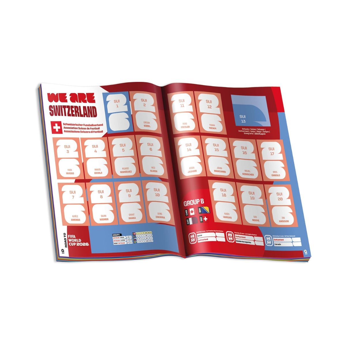 Panini FIFA World Cup 2026 Official Sticker Album, Football Collectible Album for World Cup 2026 Stickers and Panini Collectors