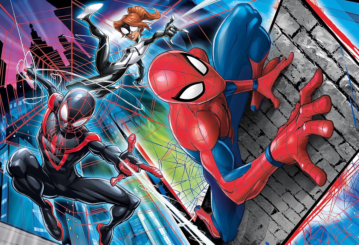 Clementoni Puzzle Spiderman 24497 SuperColor Maxi 24 Pieces