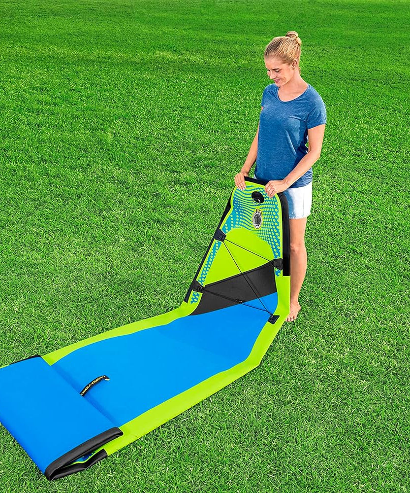 Bestway Hydro-Force Aqua Excursion Tech Inflatable Stand-Up Paddleboard Set with Paddle, Pump, Backpack & Leash – Adult 14+
