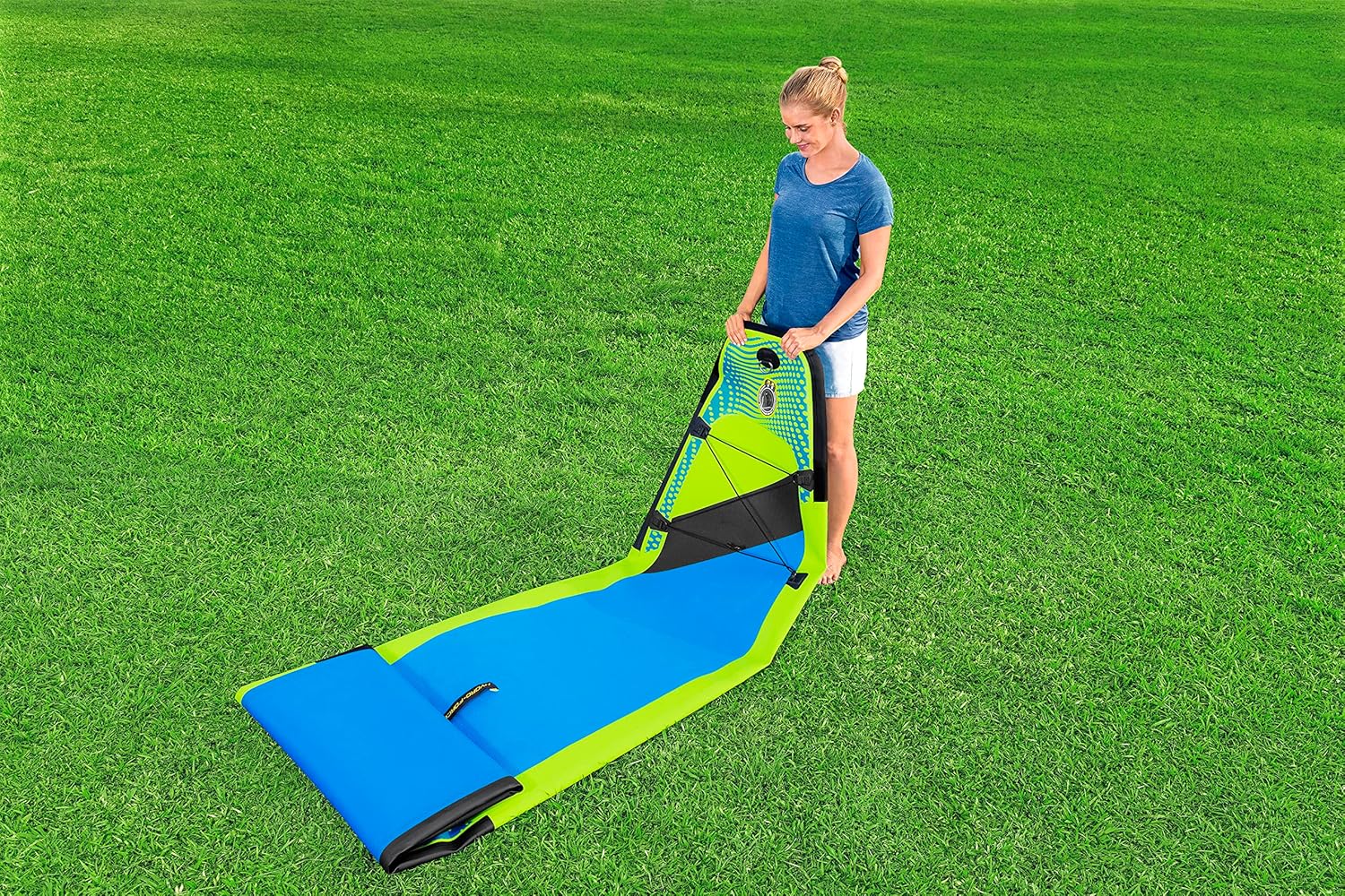 Bestway Hydro-Force Aqua Excursion Tech Inflatable Stand-Up Paddleboard Set with Paddle, Pump, Backpack & Leash – Adult 14+