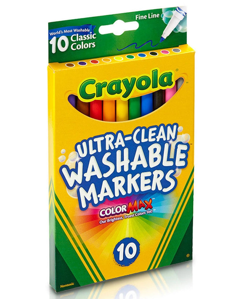 Crayola Ultraclean Broadline Classic Washable Markers (2-Pack)