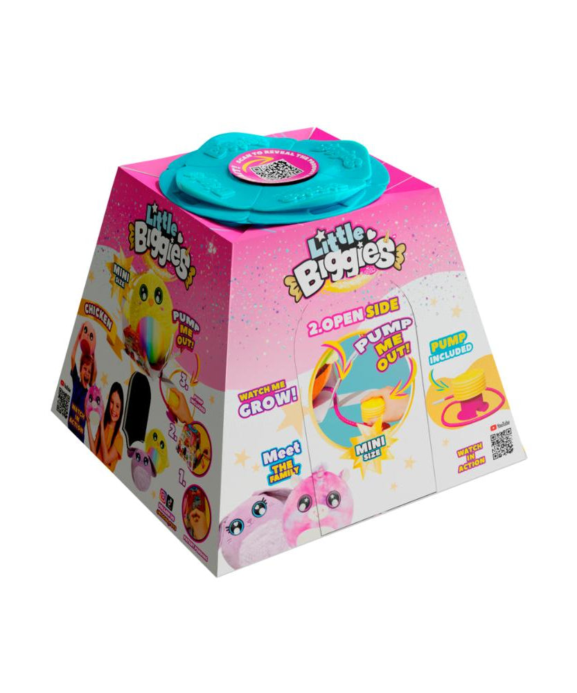 لعبة أرنب بيجيز المحشوة القابلة للنفخ، لعبة محشوة صغيرة قابلة للنمو، شخصية قطيفة ناعمة قابلة لإعادة الاستخدام للأطفال، متعة فك الصندوق التفاعلية، لعبة حيوانات قابلة للتجميع