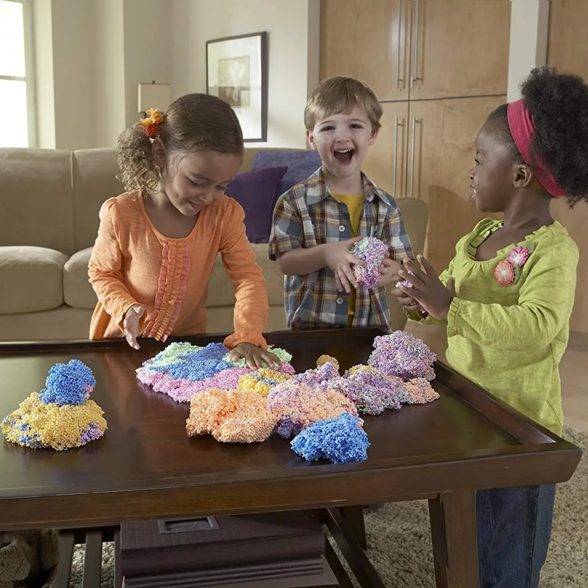 مجموعة بلاي فوم للطلاب من ليرنينج ريسورسز، رغوة لعب حسية للأطفال خالية من الفوضى، لا تجف أبدًا، لتنمية المهارات الحركية الدقيقة والإبداع، ليرنينج ريسورسز