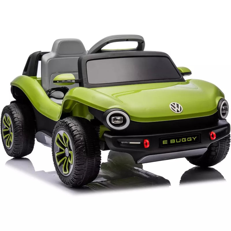 Licensed Volkswagen 12V Kids Ride-On Car with Parental Remote Control, LED Lights, Bluetooth, MP3 Player, Electric Battery Vehicle for Children 3+ Years