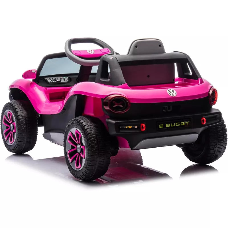 Licensed Volkswagen 12V Kids Ride-On Car with Parental Remote Control, LED Lights, Bluetooth, MP3 Player, Electric Battery Vehicle for Children 3+ Years