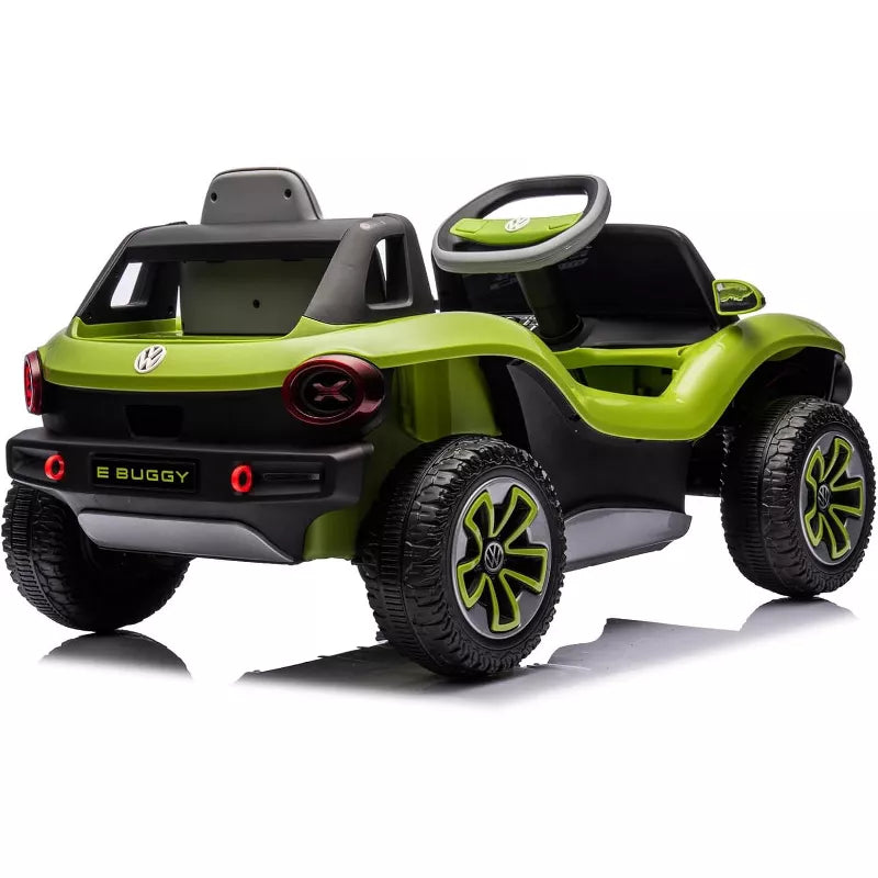 Licensed Volkswagen 12V Kids Ride-On Car with Parental Remote Control, LED Lights, Bluetooth, MP3 Player, Electric Battery Vehicle for Children 3+ Years