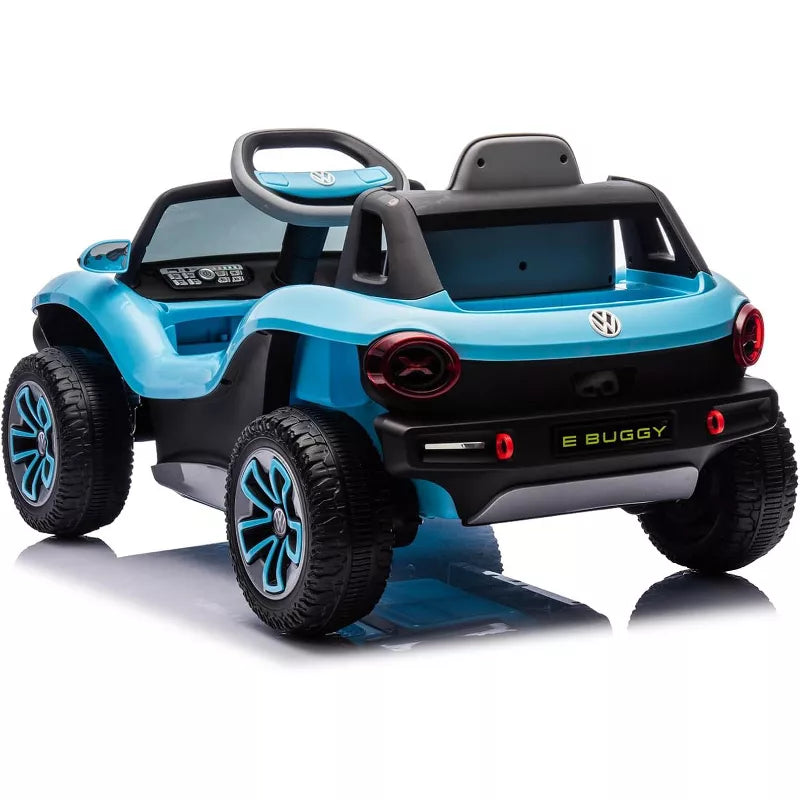 Licensed Volkswagen 12V Kids Ride-On Car with Parental Remote Control, LED Lights, Bluetooth, MP3 Player, Electric Battery Vehicle for Children 3+ Years