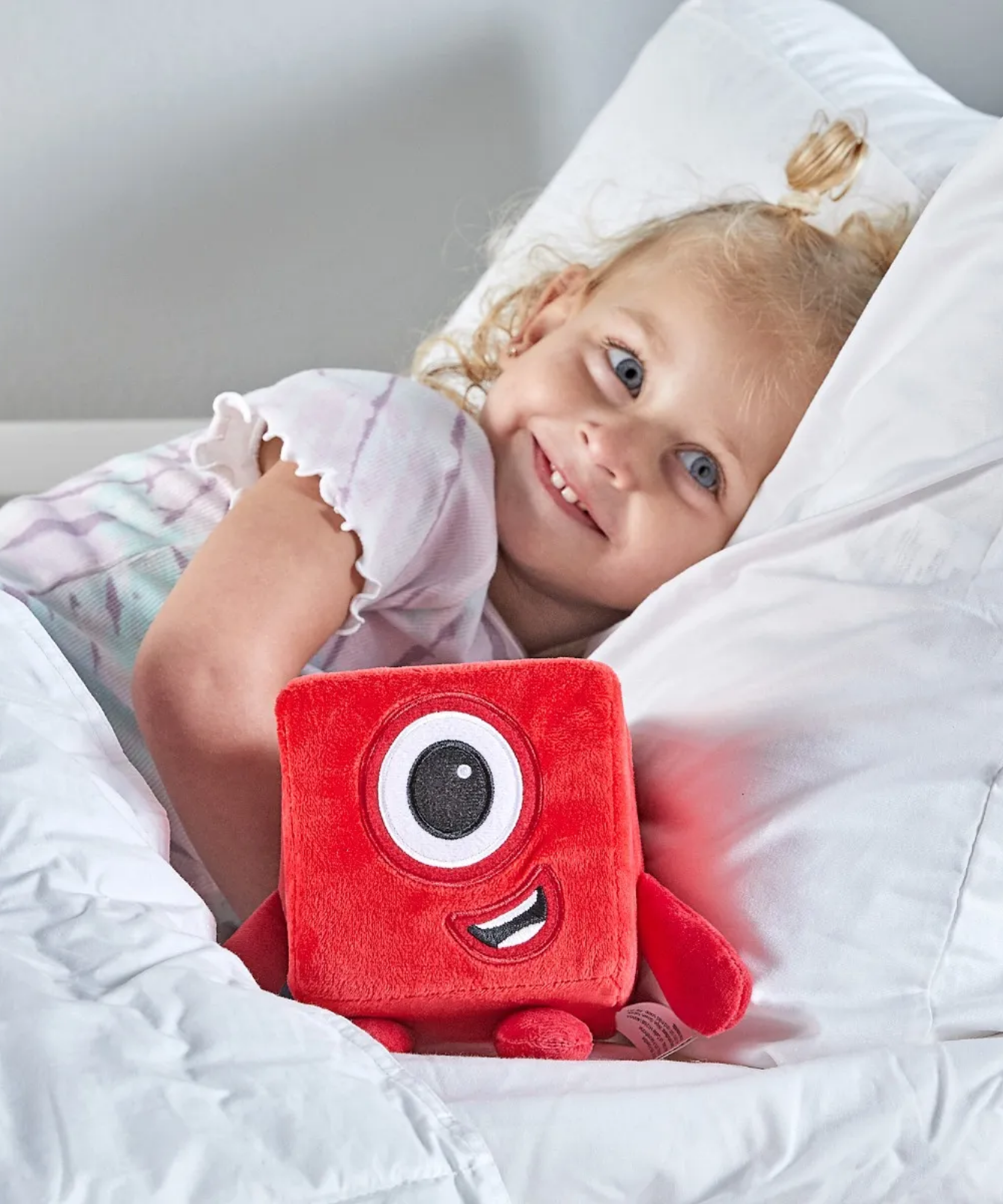 لعبة Numberblock One المحشوة من Learning Resources، رفيق تعليمي ناعم ومحبب، منتج مرخص رسميًا من Learning Resources