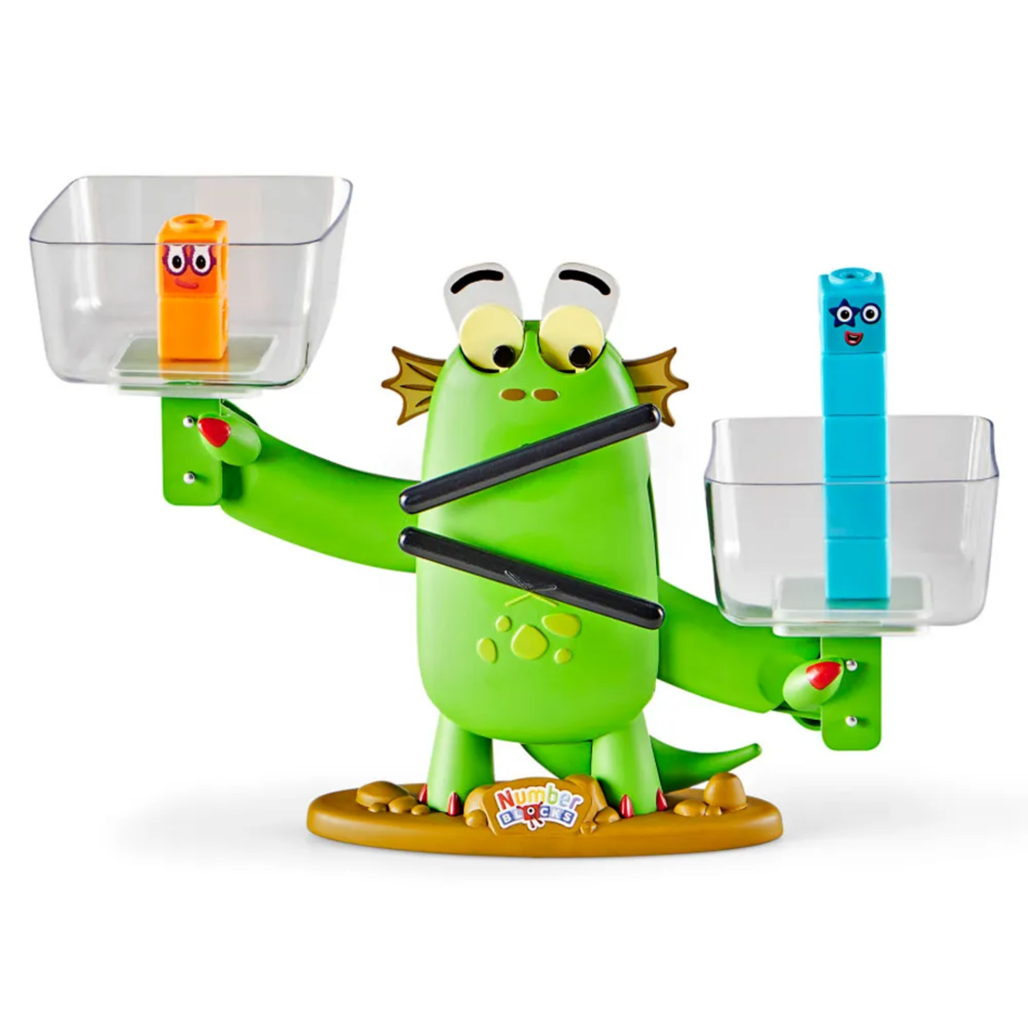 Learning Resources Numberblocks Blockzee Balance Activity Set, Interactive Math Toy with Balance Scale and Cubes, Learn Greater Than, Less Than, and Equal To, Ages 3+