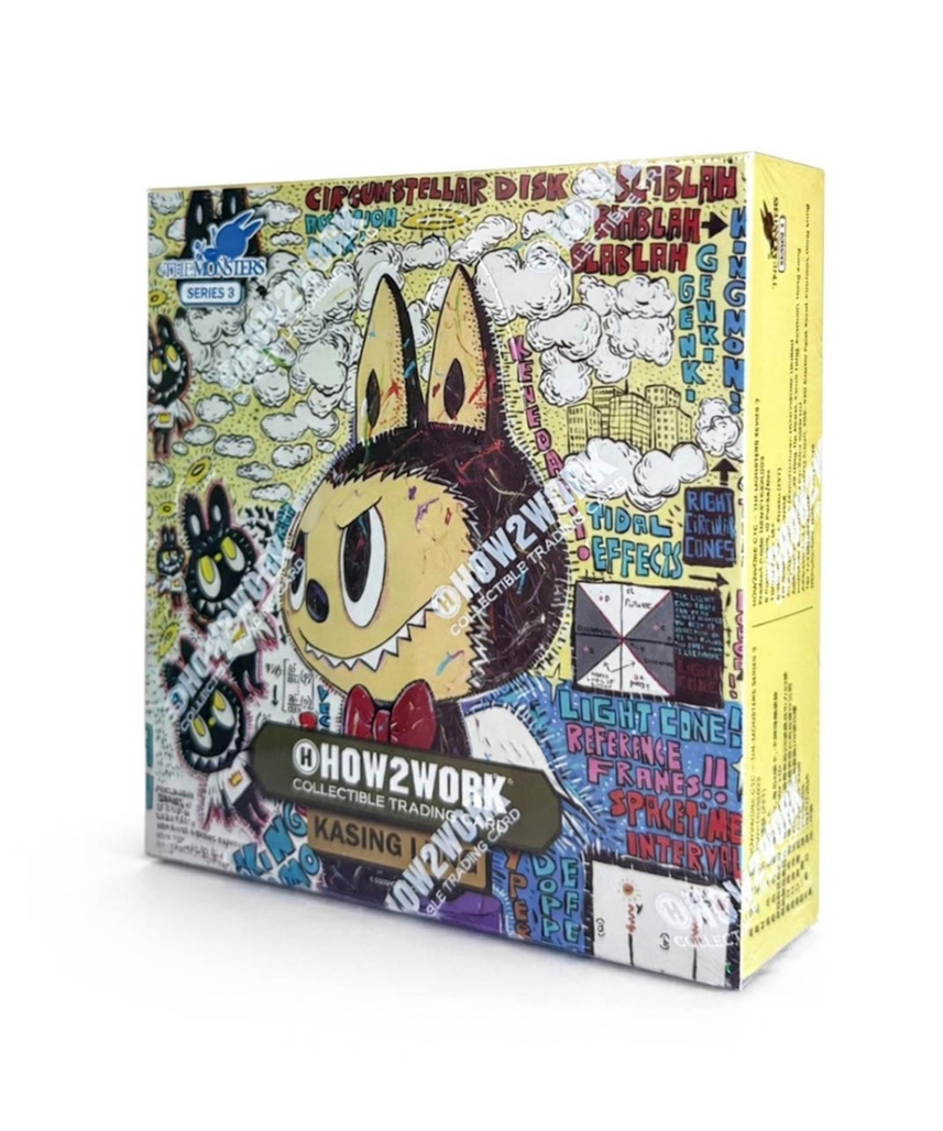 Premium Metallic Labubu Chrome Trading Cards Series 3 – Art Toy Collector Card Set 144 Pieces